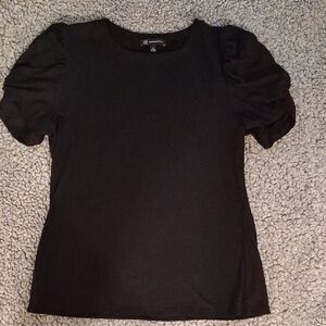 J. Crew Black Short Sleeve Top